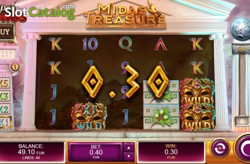 Скрин4. Midas Treasure слот