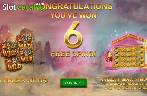 Скрин5. Midas Treasure слот