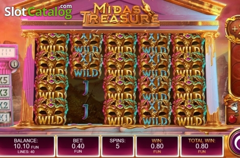 Скрин6. Midas Treasure слот