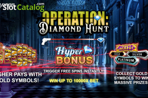 Скрин2. Operation Diamond Hunt слот