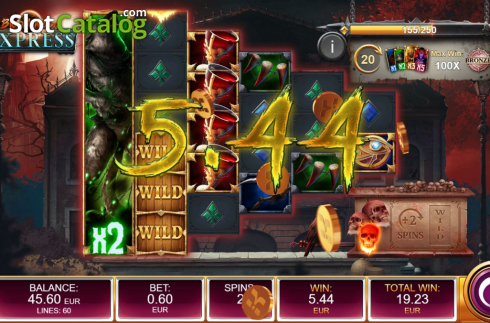 Скрин9. Blood Moon Express слот