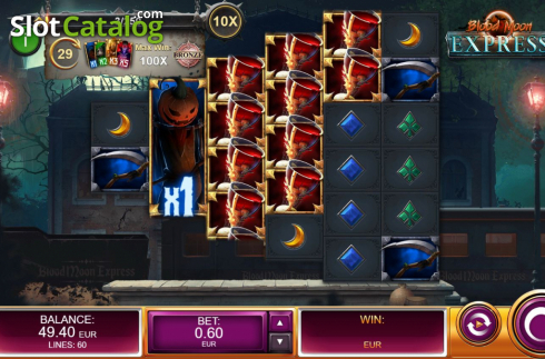 Скрин3. Blood Moon Express слот