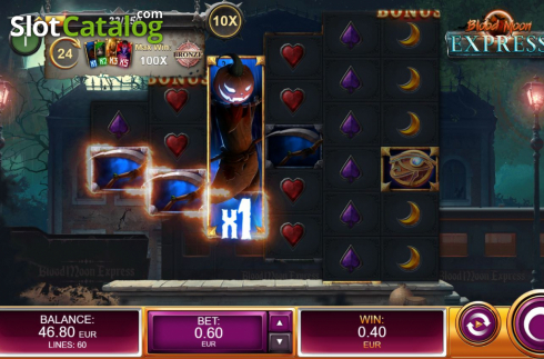 Скрин4. Blood Moon Express слот