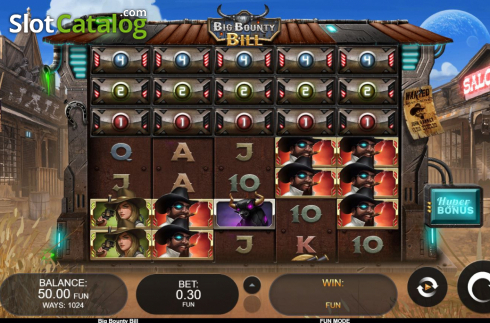 Скрин3. Big Bounty Bill слот