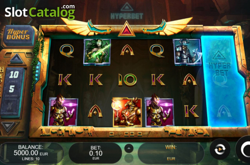 Скрин3. Temple of Heroes (Kalamba Games) слот