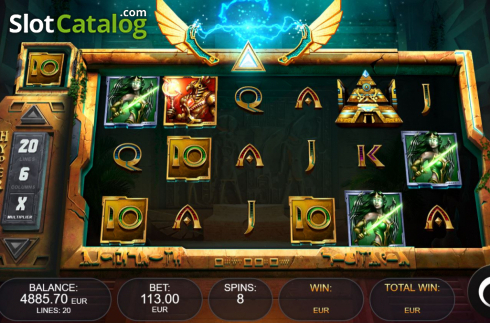 Скрин7. Temple of Heroes (Kalamba Games) слот