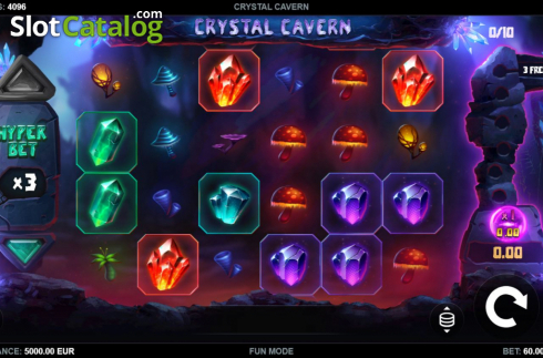 Скрин3. Crystal Cavern слот