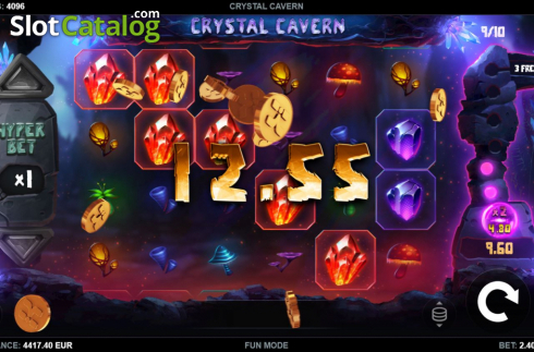 Скрин6. Crystal Cavern слот