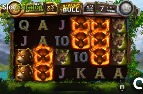Скрин3. Blazing Bull слот