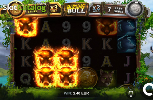 Скрин4. Blazing Bull слот