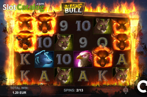 Скрин6. Blazing Bull слот