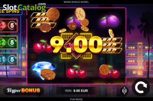 Скрин6. Miami Bonus Wheel слот