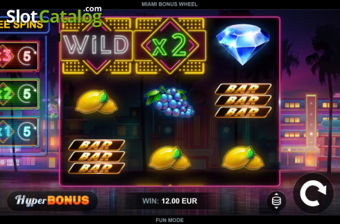 Скрин5. Miami Bonus Wheel слот