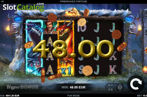 Скрин4. Firedrake’s Fortune слот