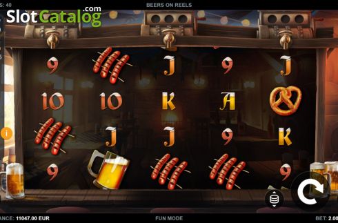 Скрин2. Beers on Reels слот