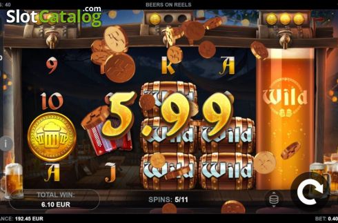 Скрин6. Beers on Reels слот