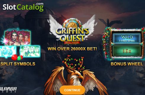 Скрин2. Griffin's Quest X-Mas Edition слот