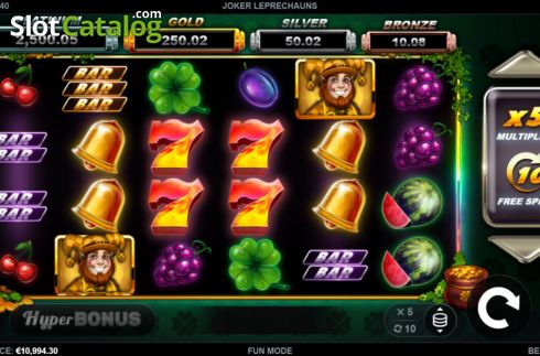 Скрин2. Joker Leprechauns слот