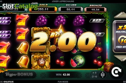 Скрин4. Joker Leprechauns слот