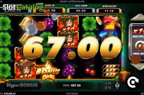 Скрин5. Joker Leprechauns слот