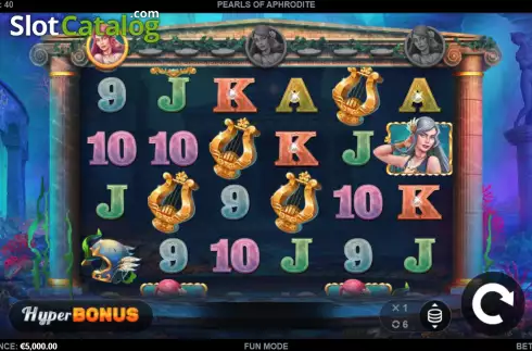 Скрин3. Pearls of Aphrodite слот