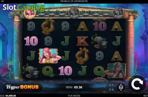 Скрин4. Pearls of Aphrodite слот