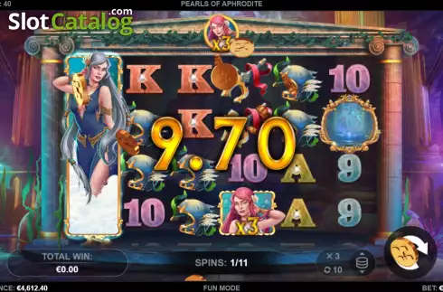 Скрин9. Pearls of Aphrodite слот