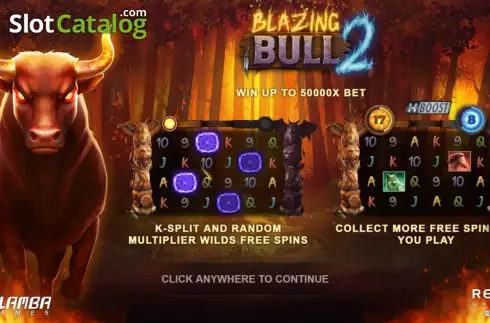 Скрин2. Blazing Bull 2 слот
