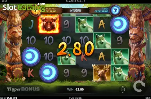 Скрин5. Blazing Bull 2 слот