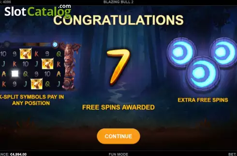 Скрин7. Blazing Bull 2 слот