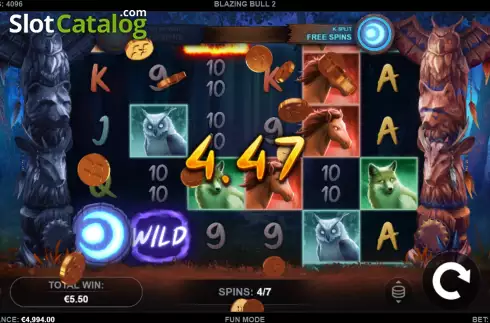 Скрин9. Blazing Bull 2 слот