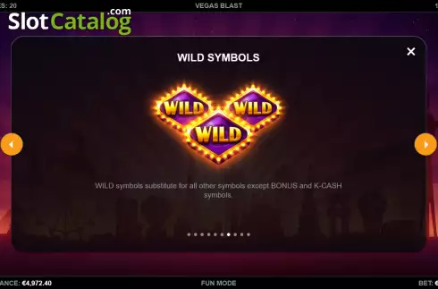 Скрин5. Vegas Blast слот