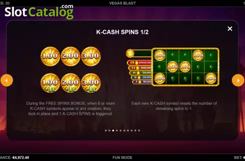 Скрин8. Vegas Blast слот