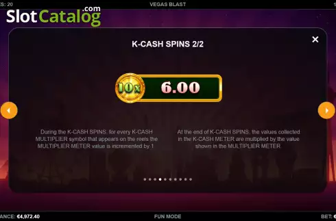 Скрин9. Vegas Blast слот