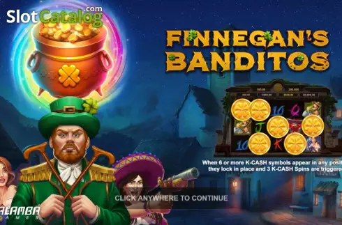 Скрин2. Finnegan's Banditos слот