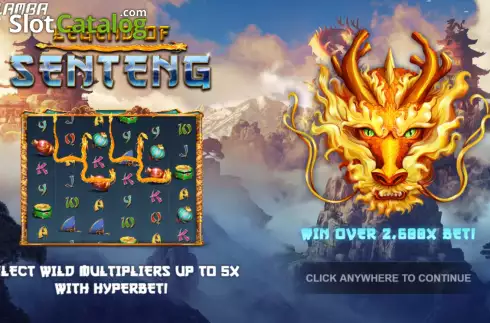 Скрин2. Legend of Senteng слот