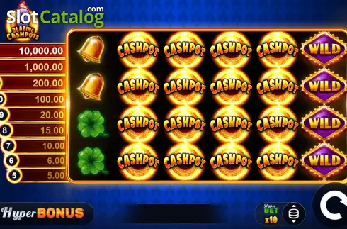 Скрин2. 9 Blazing Cashpots слот