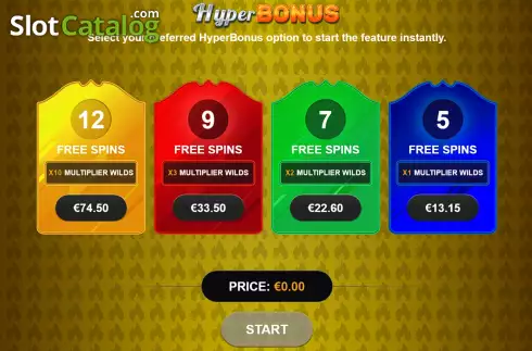 Скрин5. 9 Blazing Cashpots слот