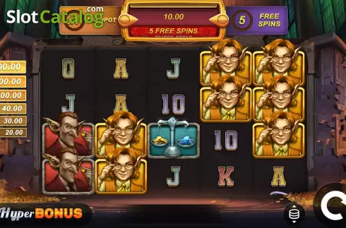 Скрин3. Goblins and Gemstones: Hit n Roll слот