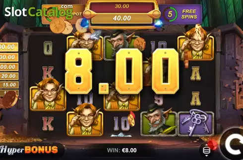 Скрин6. Goblins and Gemstones: Hit n Roll слот