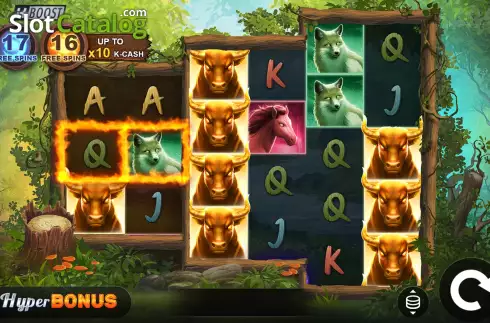 Скрин2. Blazing Bull: Cash Quest слот