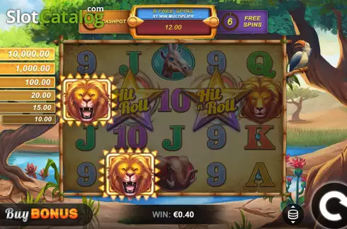 Скрин4. Safari Chase Hit 'n' Roll слот