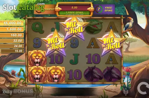 Скрин6. Safari Chase Hit 'n' Roll слот