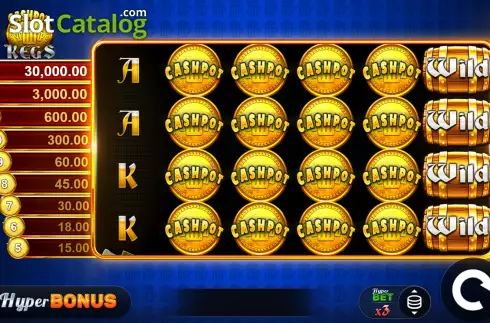 Скрин2. Cashpot Kegs слот