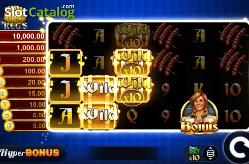 Скрин4. Cashpot Kegs слот