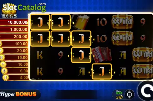 Скрин5. Cashpot Kegs слот