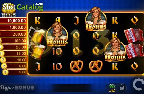Скрин7. Cashpot Kegs слот