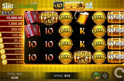 Скрин9. Cashpot Kegs слот