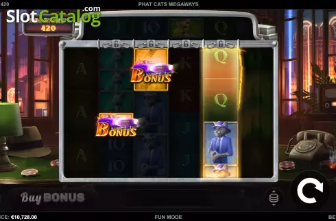Скрин4. Phat Cats Megaways слот