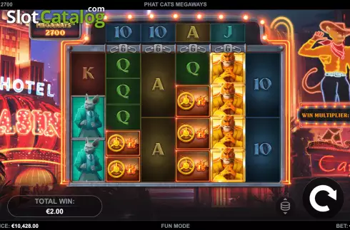 Скрин7. Phat Cats Megaways слот